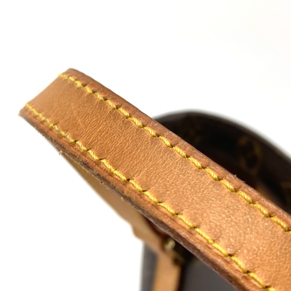 LOUIS VUITTON Authentic Brown Monogram Canvas Tote Bag - Picture 7 of 12